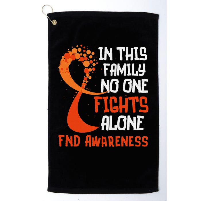 Functional Neurological Disorder Awareness Fnd Ribbon Family Golf Towel