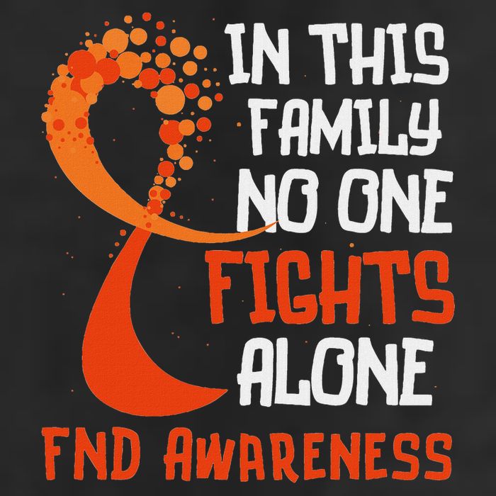 Functional Neurological Disorder Awareness Fnd Ribbon Family Golf Towel