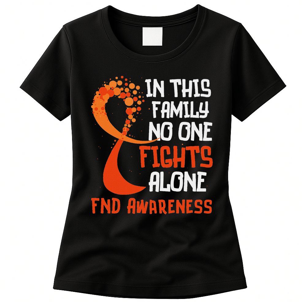 Functional Neurological Disorder Awareness Fnd Ribbon Family Womens T-Shirt