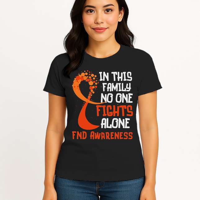 Functional Neurological Disorder Awareness Fnd Ribbon Family Womens T-Shirt