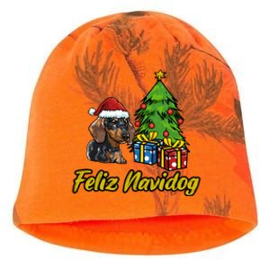 Feliz Navidog Dachshund Santa Hat Christmas Gift Kati - Camo Knit Beanie