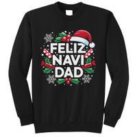 Feliz Navi Dad Joke Family Christmas Father Pajama Gift Sweatshirt