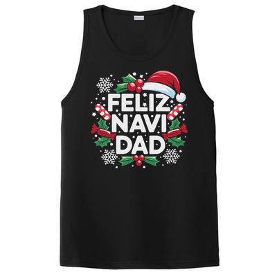 Feliz Navi Dad Joke Family Christmas Father Pajama Gift PosiCharge Competitor Tank