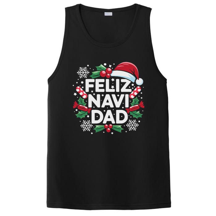 Feliz Navi Dad Joke Family Christmas Father Pajama Gift PosiCharge Competitor Tank