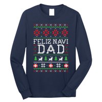 Feliz Navi Dad Ugly Christmas Sweatshirt Long Sleeve Shirt