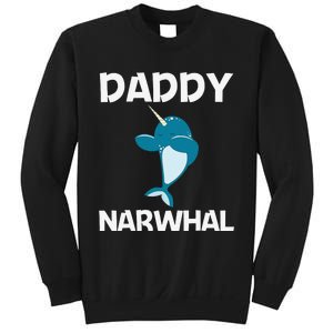 Funny Narwhal Dad Narwhale Sea Unicorn Fish Whale Sweatshirt