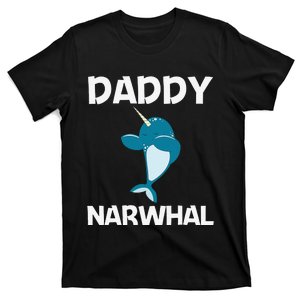 Funny Narwhal Dad Narwhale Sea Unicorn Fish Whale T-Shirt