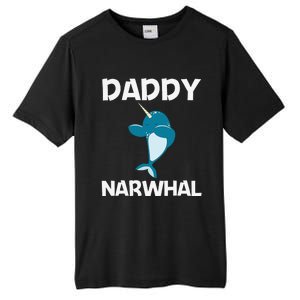 Funny Narwhal Dad Narwhale Sea Unicorn Fish Whale Tall Fusion ChromaSoft Performance T-Shirt