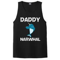 Funny Narwhal Dad Narwhale Sea Unicorn Fish Whale PosiCharge Competitor Tank