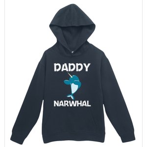 Funny Narwhal Dad Narwhale Sea Unicorn Fish Whale Urban Pullover Hoodie