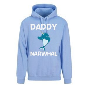 Funny Narwhal Dad Narwhale Sea Unicorn Fish Whale Unisex Surf Hoodie