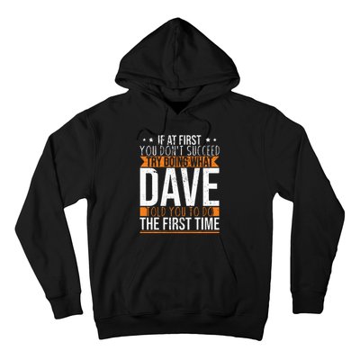 Funny Name Dave Hoodie