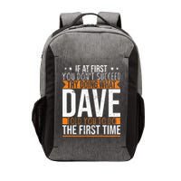 Funny Name Dave Vector Backpack