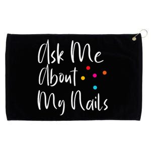 For Nail Designers Grommeted Golf Towel