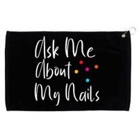 For Nail Designers Grommeted Golf Towel