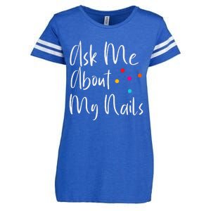 For Nail Designers Enza Ladies Jersey Football T-Shirt