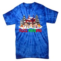 Feliz Navidad Dog Xmas Truck Three Santa French Bulldogs Meaningful Gift Tie-Dye T-Shirt