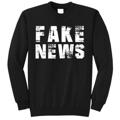 Fake News Election Keep America Great Sweatshirt