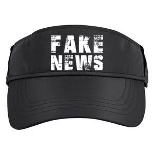 Fake News Election Keep America Great Adult Drive Performance Visor