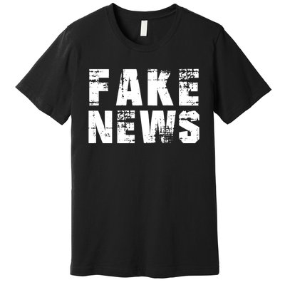 Fake News Election Keep America Great Premium T-Shirt