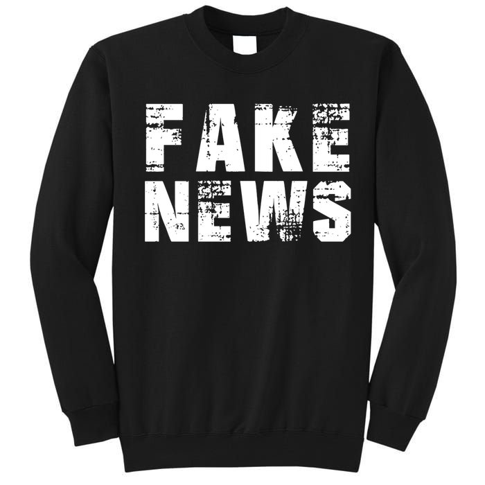 Fake News Election Keep America Great Tall Sweatshirt