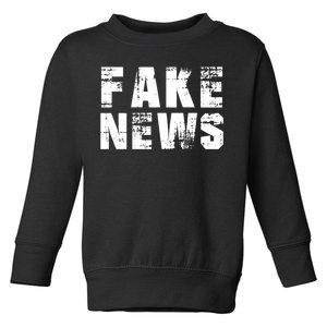 Fake News Election Keep America Great Toddler Sweatshirt