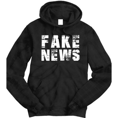 Fake News Election Keep America Great Tie Dye Hoodie