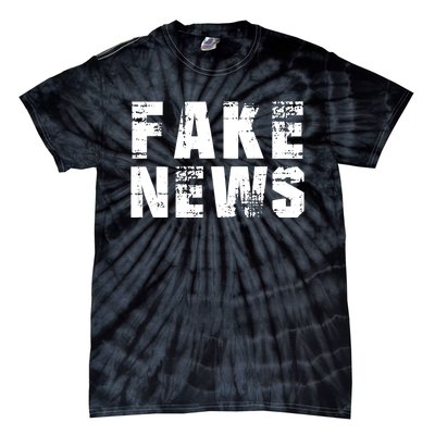 Fake News Election Keep America Great Tie-Dye T-Shirt