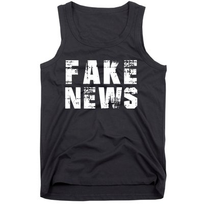 Fake News Election Keep America Great Tank Top