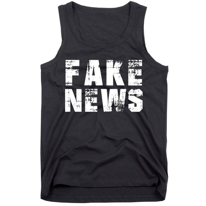 Fake News Election Keep America Great Tank Top