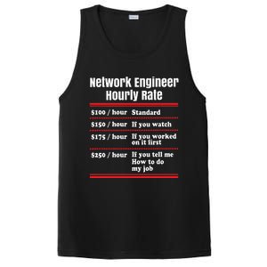 Funny Network Engineer Graphic Information Technology Gift PosiCharge Competitor Tank