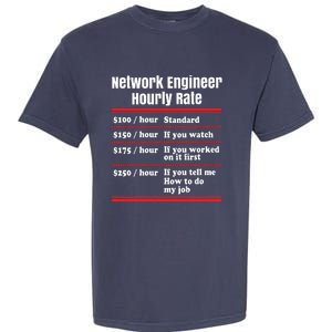 Funny Network Engineer Graphic Information Technology Gift Garment-Dyed Heavyweight T-Shirt