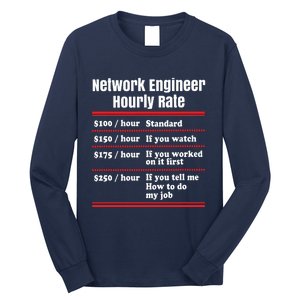 Funny Network Engineer Graphic Information Technology Gift Long Sleeve Shirt