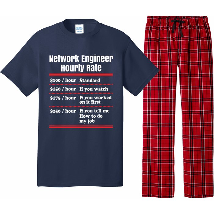 Funny Network Engineer Graphic Information Technology Gift Pajama Set