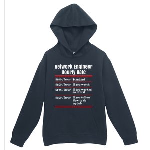 Funny Network Engineer Graphic Information Technology Gift Urban Pullover Hoodie