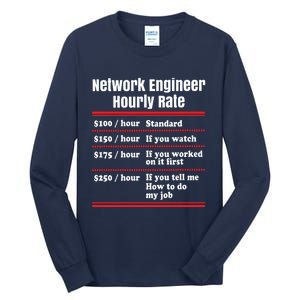 Funny Network Engineer Graphic Information Technology Gift Tall Long Sleeve T-Shirt