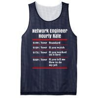 Funny Network Engineer Graphic Information Technology Gift Mesh Reversible Basketball Jersey Tank