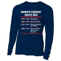 Funny Network Engineer Graphic Information Technology Gift Cooling Performance Long Sleeve Crew