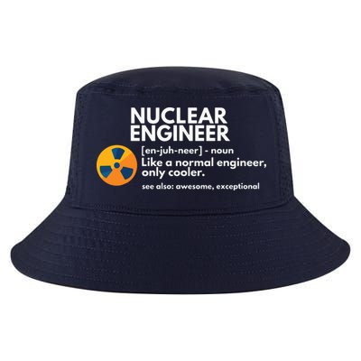 Funny Nuclear Engineer Definition Engineering Gift Cool Comfort Performance Bucket Hat