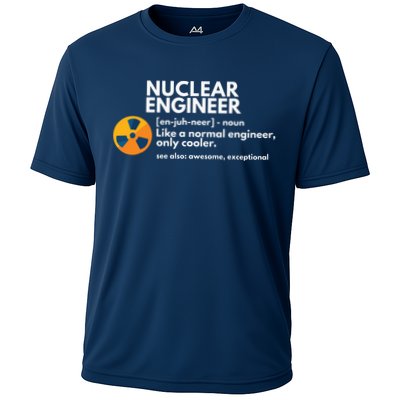 Funny Nuclear Engineer Definition Engineering Gift Performance Shirt
