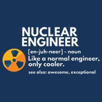 Funny Nuclear Engineer Definition Engineering Gift Drawstring Bag