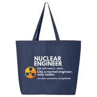 Funny Nuclear Engineer Definition Engineering Gift 25L Jumbo Tote