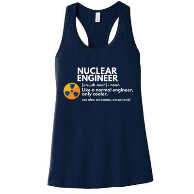 Funny Nuclear Engineer Definition Engineering Gift Womens Tank Top