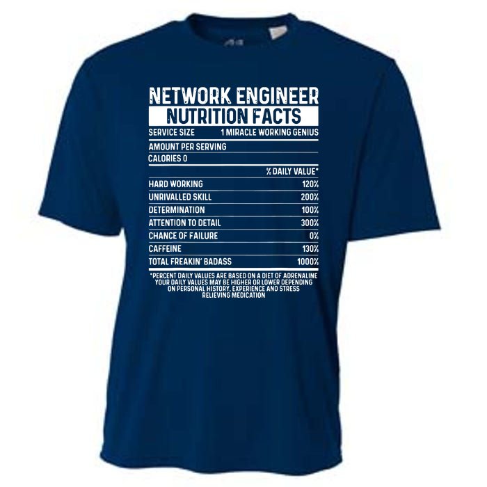 Funny Network Engineer Tool Code Network Engineering Cooling Performance Crew T-Shirt