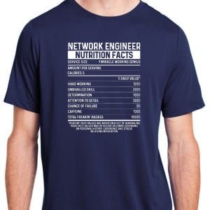 Funny Network Engineer Tool Code Network Engineering Adult ChromaSoft Performance T-Shirt