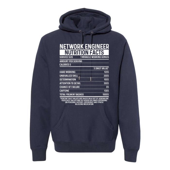 Funny Network Engineer Tool Code Network Engineering Premium Hoodie