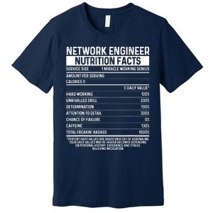 Funny Network Engineer Tool Code Network Engineering Premium T-Shirt