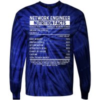 Funny Network Engineer Tool Code Network Engineering Tie-Dye Long Sleeve Shirt