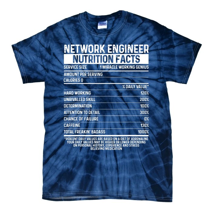 Funny Network Engineer Tool Code Network Engineering Tie-Dye T-Shirt