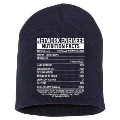 Funny Network Engineer Tool Code Network Engineering Short Acrylic Beanie